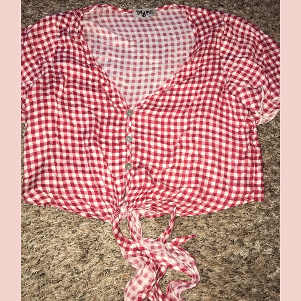 Show me your mumu tortuga tie top xs